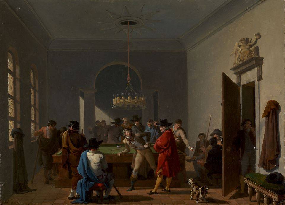 1810 nicolas antoine taunay the billiard room