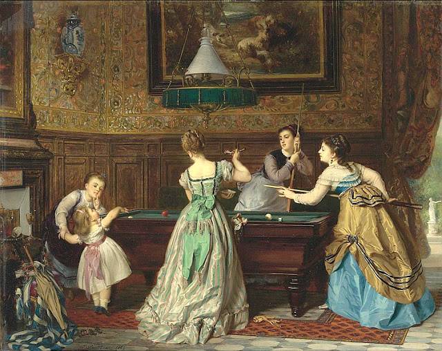 1869-Charles_Edouard_Boutibonne_-_Ladies_playing_Billiards