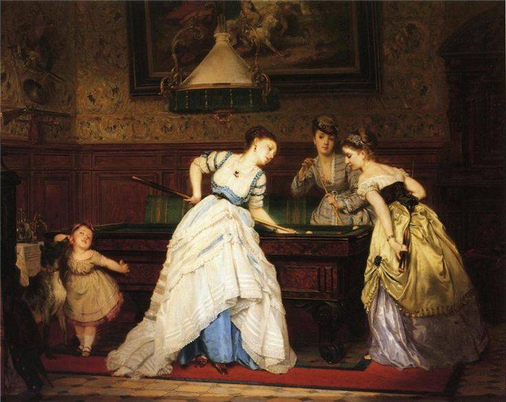 1869 charles edouard boutibonne the game of billiards