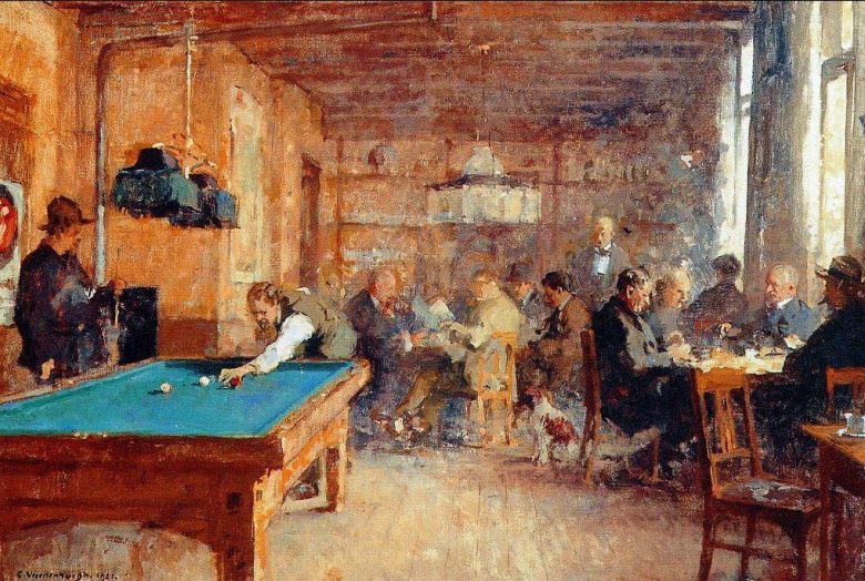1920s Cornelis Vreedenburgh, The Bar Of Jan Hamdorff